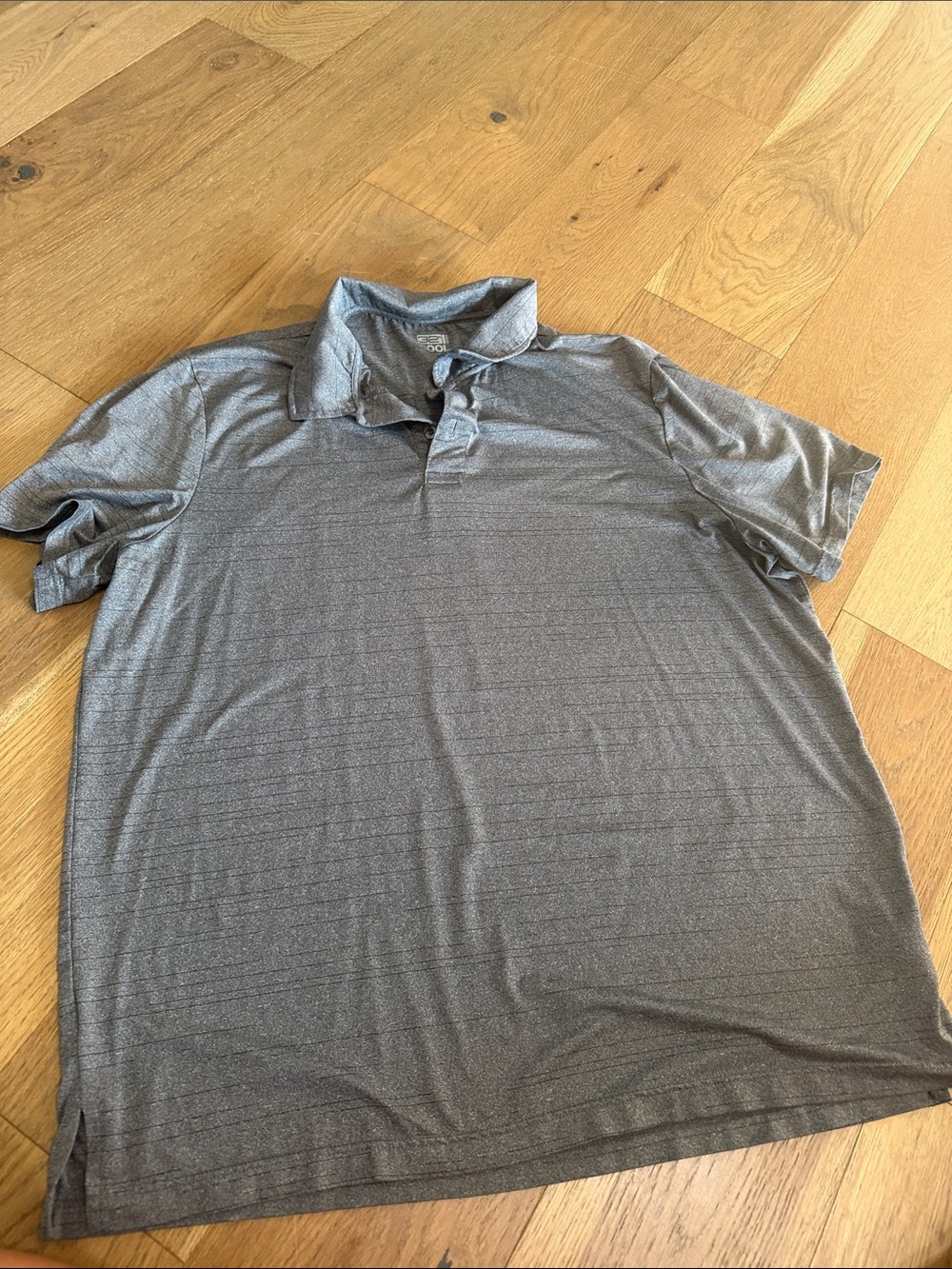 32 Degrees Men's Heather Gray Polo Shirt
